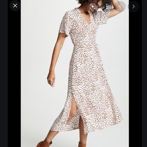 Faithfull the Brand MARA wrap dress, size 8